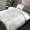 Khách sạn năm sao Bộ đồ giường bốn mảnh cotton đơn giản màu đơn sắc 1,8m ga trải giường đôi - Bộ đồ giường bốn mảnh