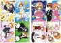 Loạt các Sakura Thẻ Ma Thuật Cô Gái Sakura Little Poster Nhật Bản Phim Hoạt Hình Anime Ngoại Vi Hình Nền Tường Sticker ảnh sticker