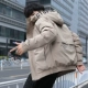 Áo khoác cotton nam công sở 2019 mới dày xuống áo khoác cotton Sinh viên thủy triều Hàn Quốc ngắn áo khoác nam mùa đông - Bông