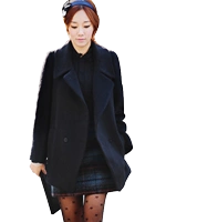 Mùa thu và mùa đông áo khoác len mới của phụ nữ mỏng trong phần dài của áo khoác mùa đông Hàn Quốc áo khoác trắng - Áo khoác dài áo măng tô nữ