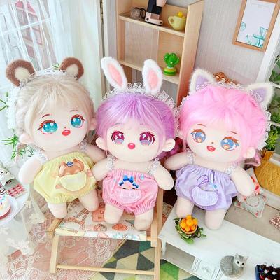 taobao agent Cotton doll, clothing, lace suspenders, 20cm