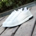 Giày trắng nhỏ nam mới Giày nam mùa hè Giày thủy triều đôi mẫu trắng Giày Hàn Quốc Giày hoang dã Giày vải nam - Plimsolls Plimsolls