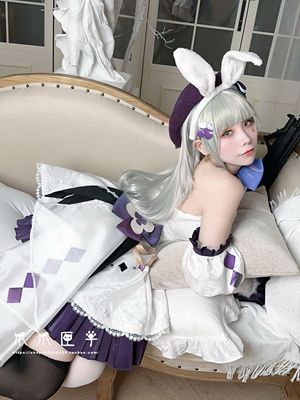 taobao agent [Claw Box] Girl frontline cos HK416 Qianxiao Cao flavored tin foil COS dress customization