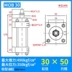 Tùy chỉnh xi 
            lanh xi lanh thủy lực nhẹ/kích thước lỗ khoan MOB30/40/50 đột quỵ 25/50/75/100/125/150/200 thiết kế xi lanh thủy lực xilanh thủy lực 80 