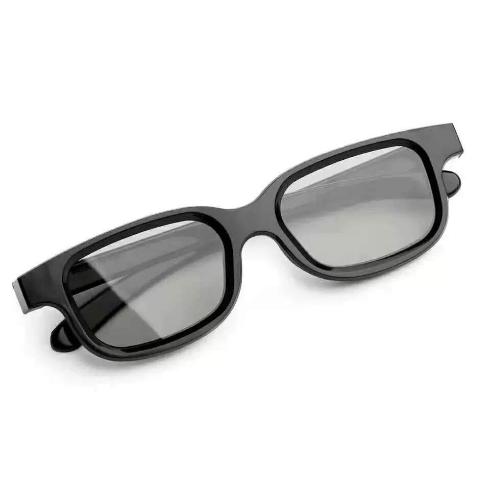 Круглые очки с централизованной polarized 3D, круглые поляризационные стерео dual пассивные театр