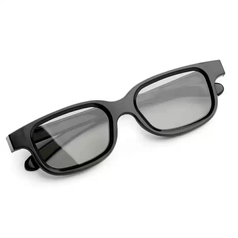 Круглые очки с централизованной polarized 3D, круглые поляризационные стерео dual пассивные театр