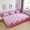 Red nhung chăn bên phía tinh ròng trải giường cotton nhung tăng tatami mat kang chăn ga trải giường màu hồng sang trọng - Trải giường