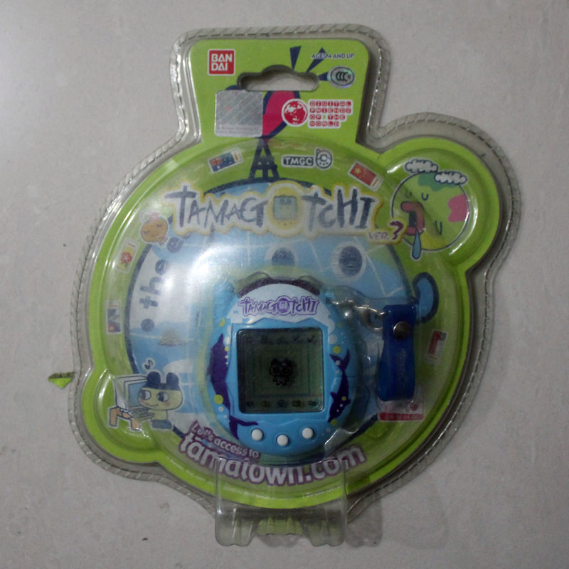 Blue (3Rd Generation Green With Blue)Genuine Smart Wan Dai Tamagotchi Electronics Toys recreational machines Pet machine The fifth generation / Five generations Tuoma song