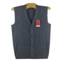 New trung niên của nam giới mùa thu và mùa đông dày vest đan len cũ cardigan vest cha len vest áo vest nam đẹp
