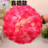 Цветочные цветы прямо (розовый красный градиент цвет)