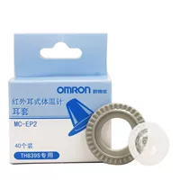 Omron, оригинальный ушной термометр, защита для ушей, 40 шт