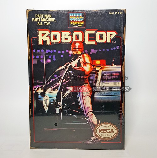 Mechanical Warfare Police & 1989 Game EditionNECA Mechanical warfare police machine police Murphy ED209 armed forces robot Movable image Model Ornaments