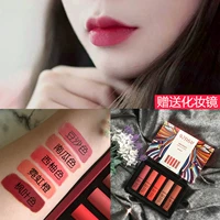 Hàn quốc nhung matte matte lip men năm mảnh phù hợp với nhuộm lip son môi lỏng kéo dài giữ ẩm không đánh dấu lip gloss lip gloss 	son bóng innisfree review	