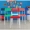 Nội thất trường học kết hợp bàn đào tạo màu sắc nghệ thuật cho trẻ em bàn nghệ thuật tiểu học - Nội thất giảng dạy tại trường 	tủ học sinh bằng gỗ	