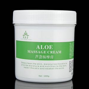 Aloe massage kem mặt sâu làm sạch lỗ chân lông kem massage mặt facial hydrating beauty salon đặc biệt chai lớn