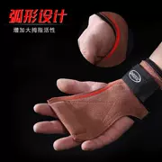 Hard pull booster pull-up grip sức mạnh tập thể dục găng tay thể thao nam đeo tay trượt bảo vệ lòng bàn tay - Găng tay