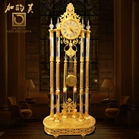 Канадский напольный колокольчик в стиле Fugu, большой удар роскошного хрустального колокольчика, чистый медный золотой колокол большого сиденья, транспортировка Wangfu