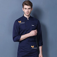 Синий фартук, лонгслив