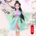 Một bộ đầy đủ 12 giấc mơ chung siêu lớn trang phục búp bê đồ chơi cô dâu tòa án cổ tích Trung Quốc thời nhà Thanh váy nữ - Búp bê / Phụ kiện Búp bê / Phụ kiện