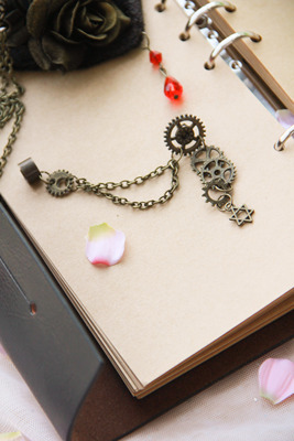 taobao agent Rabbit, bronze earrings, ear clips, Lolita style, punk style, no pierced ears