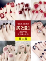 Летние наклейки для ногтей для маникюра, съемные расширенные накладные ногти для пальцев на ноге для ногтей, коллекция 2021, готовый продукт