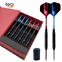 [Phi tiêu hiệp sĩ] sáu hộp quà tặng phi tiêu cao cấp kim 22 gram phi tiêu kim phi tiêu tiêu chuẩn - Darts / Table football / Giải trí trong nhà bảng phóng phi tiêu nam châm