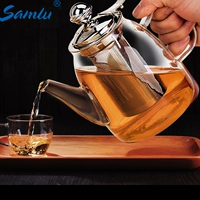 Глянцевый мундштук, японский заварочный чайник, ароматизированный чай из нержавеющей стали, чайный сервиз