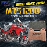 EBC Ducati Multistrada MTS 1200 10-14 Vàng HH thiêu kết má phanh trước và sau - Pad phanh