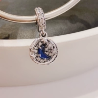 Pandora Pandora Европейская покупка Deep Blue Night Sky Star Pendant 799216C01 Модель шкафа кабинета