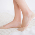 Thuyền vô hình vớ nữ mùa hè phần mỏng ice silk socks set phần mỏng nông miệng silicone anti-skid chống thấp với giúp đỡ thấp 4 cặp Vớ mắt cá chân
