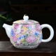 Эмалевый цветный чайный горшок Baihua великолепен