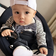 Chàng trai 2018 áo mới mùa xuân cô gái Hàn Quốc phiên bản của chiếc áo đan len 3 tháng bé mùa xuân và mùa thu áo 8 trẻ em mùa hè ăn mặc