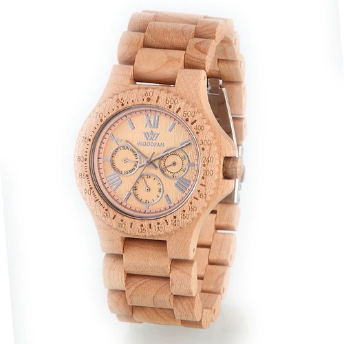 Модные деревянные классические мужские часы