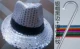 Детская серебряная шляпа Black Edge Silver Cane 2