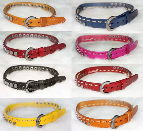 Кожаная домашняя кошка бренд бренд собак кошки, собаки, собаки, диски шеи