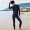 Áo tắm nam ngắn tay áo sơ mi dài tay năm quần chống nắng nhanh khô nhanh kích thước lớn phù hợp với đồ bơi nam - Nam bơi đầm
