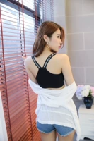 Học sinh trung học cơ sở đồ lót nữ 14-16 tuổi cô gái thời kỳ phát triển áo corset Học sinh trung học áo ngực thể thao phiên bản Hàn Quốc - Áo vest áo ba lỗ nữ ngắn