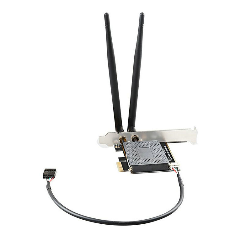 ミニミニ PCIE から PCIE ノートブック デスクトップ ワイヤレス ネットワーク カード アダプター カードは Bluetooth をサポートします