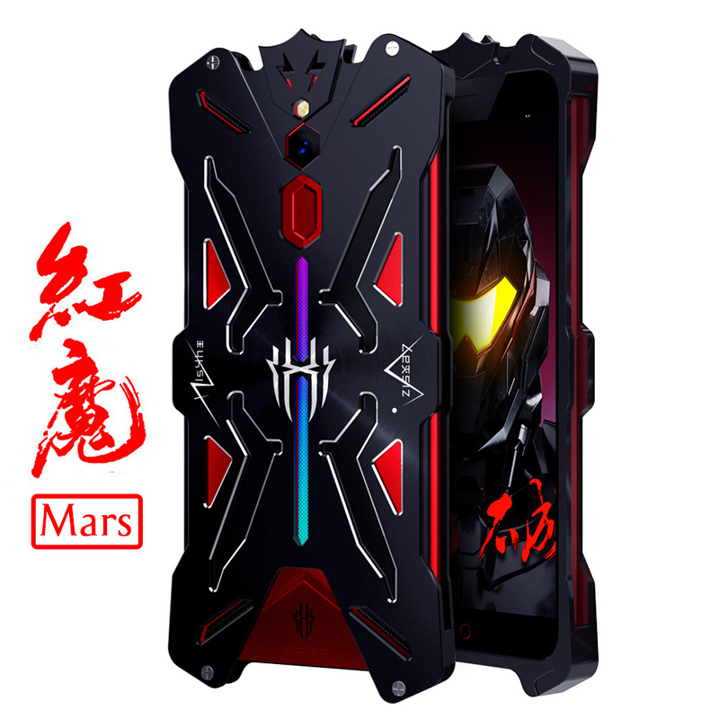 SIMON THOR Aviation Aluminum Alloy Shockproof Armor Metal Case Cover for nubia Red Magic Mars & nubia Red Magic