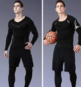 Quần áo thể thao thông thường quần áo thể thao nam mùa xuân tập thể dục quần áo nam phù hợp với chạy bộ quần áo mùa hè
