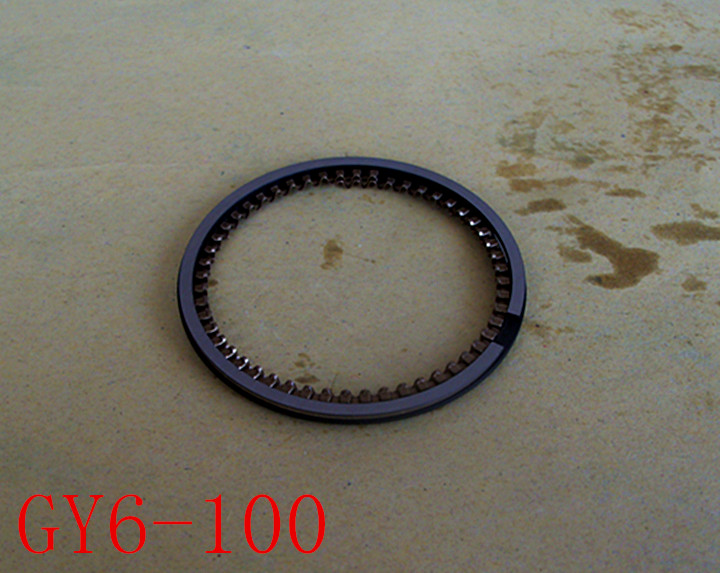 Gy6-100 Single Ringmotorcycle GY60GY100GY6-125150175200 heroic Mount Everest pedal Piston ring Up and down cushion