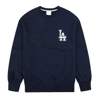 Hàn Quốc mua MLB 19 xuân nam thể thao giản dị đơn giản cổ tròn kéo đầu áo len màu 31MTC5911 - Thể thao lông cừu / jumper áo khoác nữ hoodie