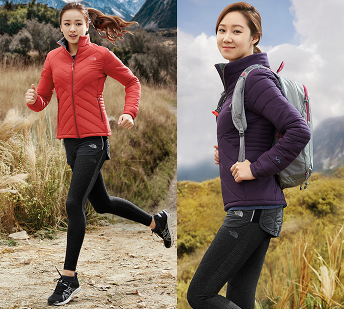 the north face winter wear