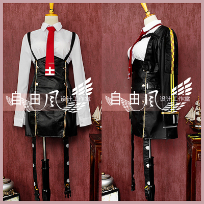 taobao agent [Free Wind] Girl frontline COS service WA2000 COS service game anime women's clothing