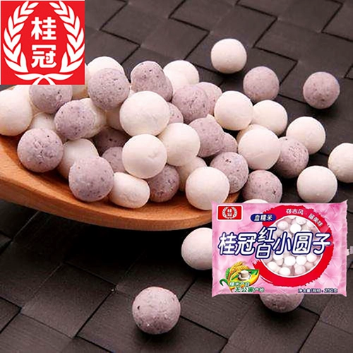 10 упаковок лавровых коронок Xiaoyuanzi Filling/Red и White/Arragrant Clutiny Wine Brewing Маленькие пельмени/банкет/Домашний десерт Yuanzi