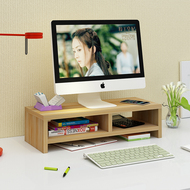 Thêm phong cách màn hình máy tính dày tăng khung cơ sở máy tính để bàn hộp lưu trữ kệ kệ khác