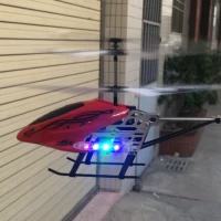 Trẻ em điều khiển từ xa máy bay rơi điện trở máy bay trực thăng sạc sáng mô hình không gian điện đồ chơi cậu bé hoạt hình búp bê