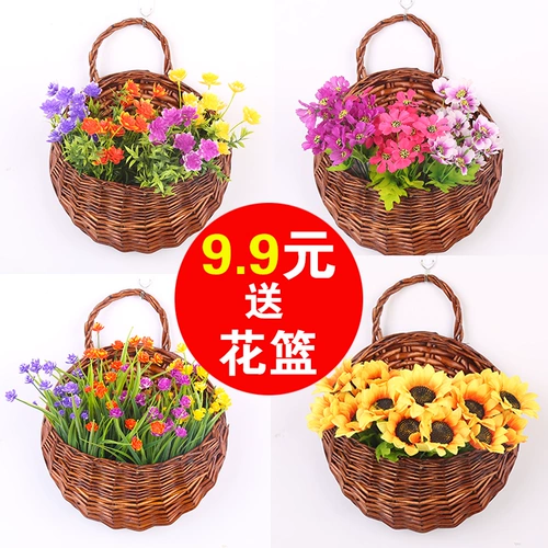 Реалистичные настенные декоративные цветы для гостиной, домашний декор