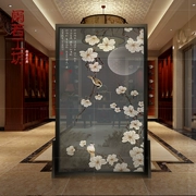 Mới phong cách Trung Quốc vách ngăn màn hình thời trang phòng khách cổ điển gỗ rắn màn hình rỗng văn phòng đơn giản phòng ngủ di động - Màn hình / Cửa sổ