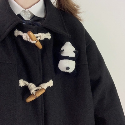 taobao agent Woolen coat, long Japanese demi-season jacket, mid-length, suitable for teen